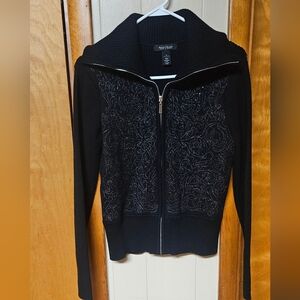 White House Black Market Black Sweater